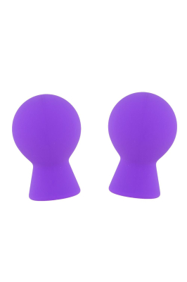 Фиолетовые присоски для груди Nipple Suckers