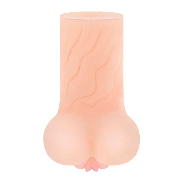 Телесный мастурбатор Jill - вагина и анус