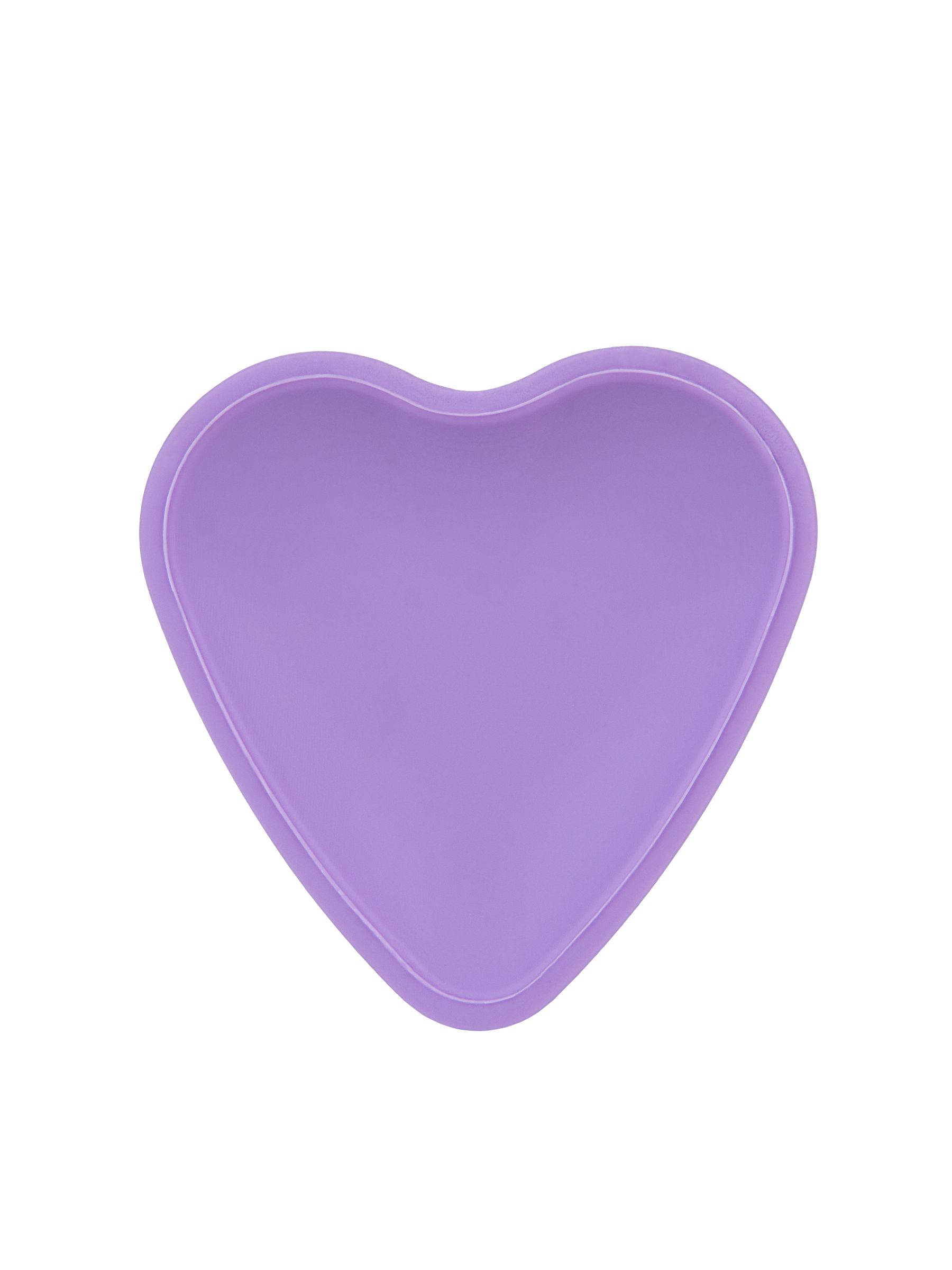 Фиолетовый нереалистичный дилдо Emotional - 13 см.