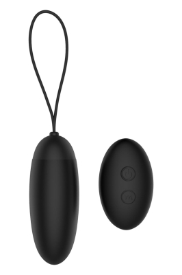 Черное виброяйцо Remote Dusky Pleaser