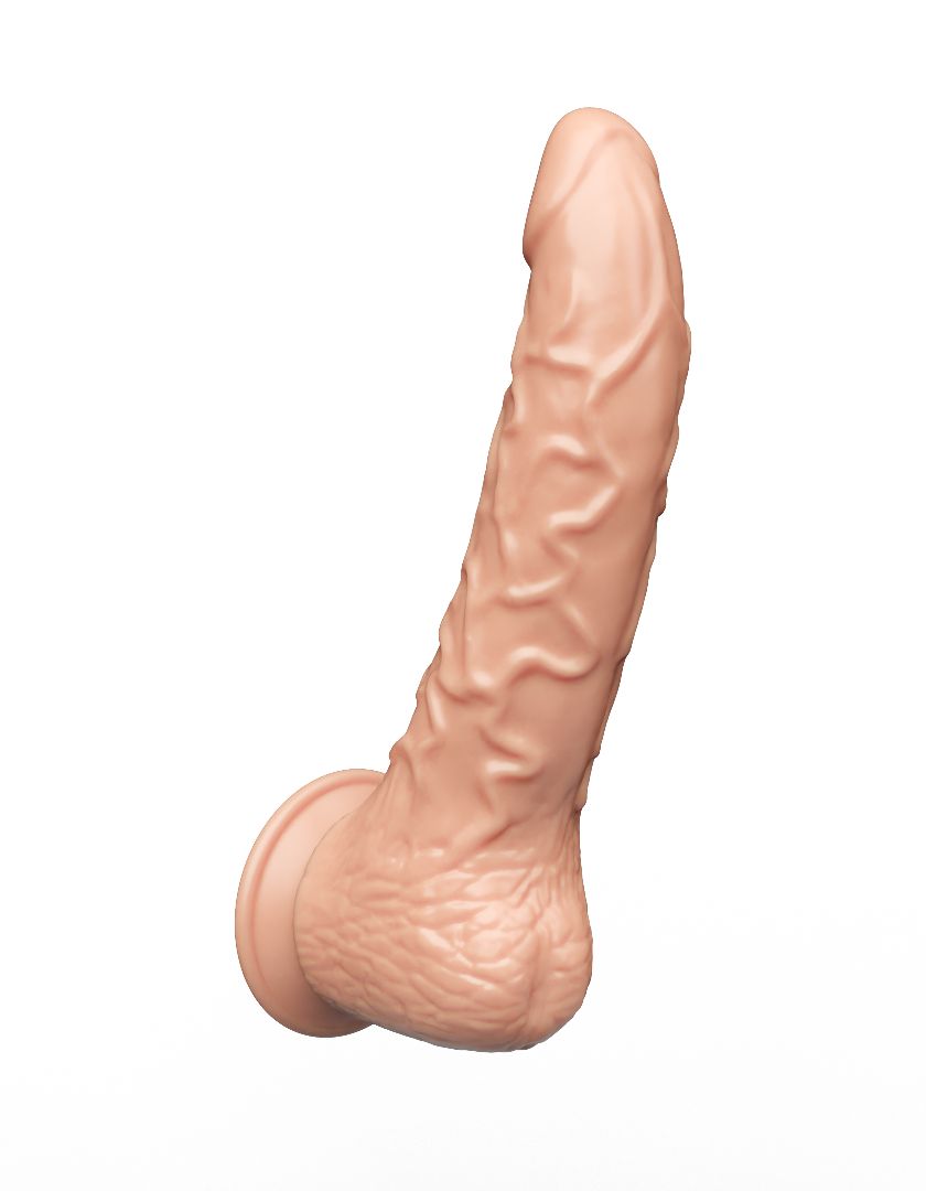 Фаллоимитатор-реалистик на присоске - 21 см.