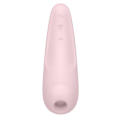 Розовый вакуум-волновой стимулятор Satisfyer Curvy 2+