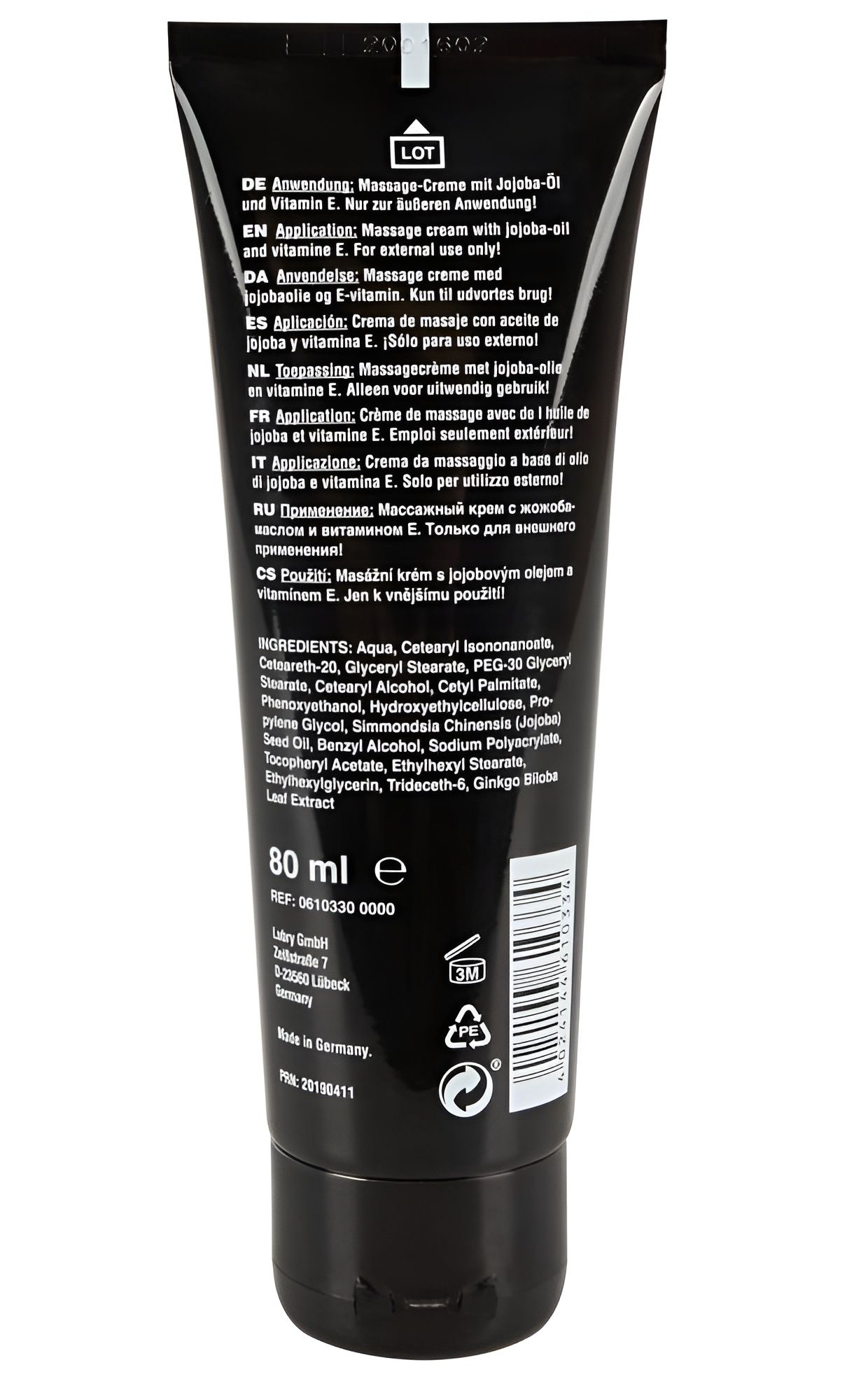 Крем для увеличения пениса Penis XXL Creme - 80 мл.