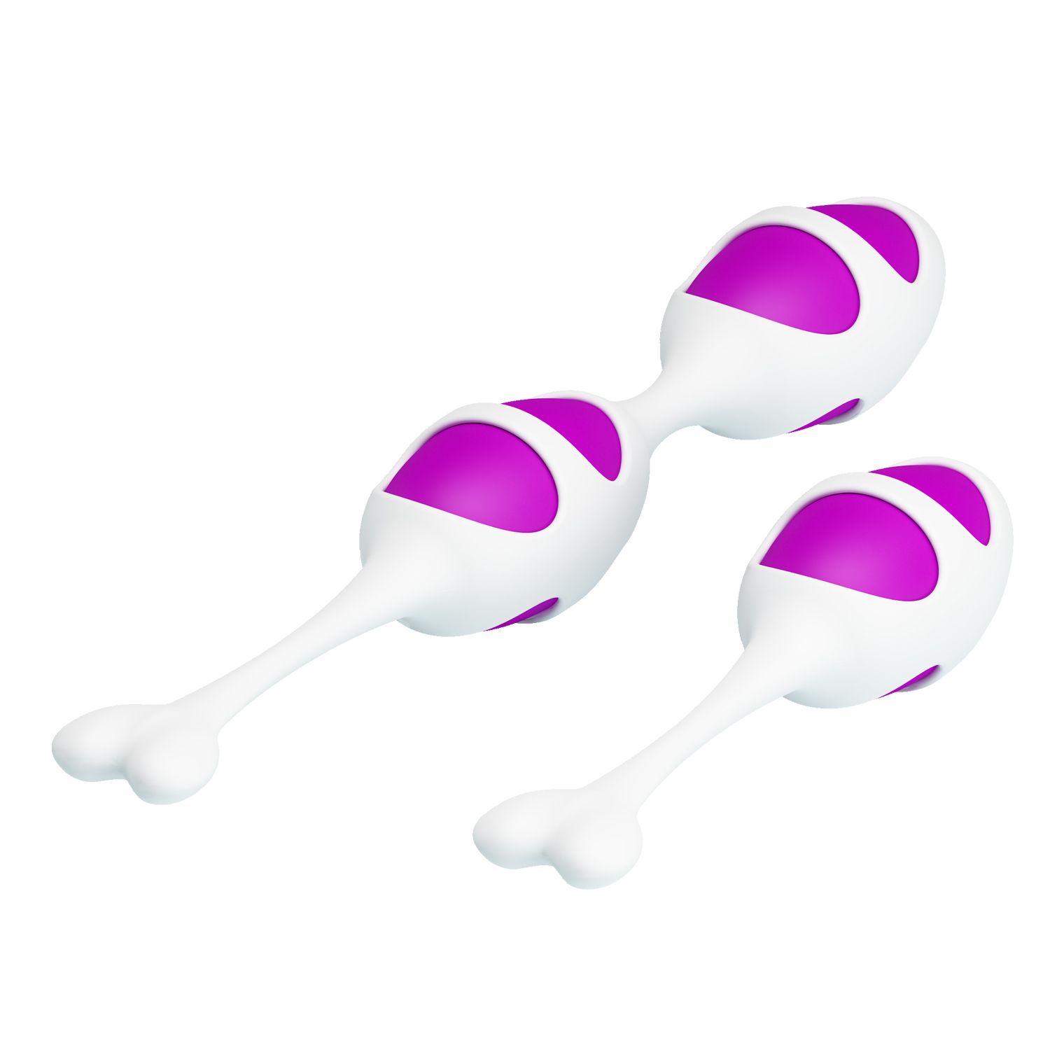 Набор вагинальных шариков Alice - двойные и одинарный