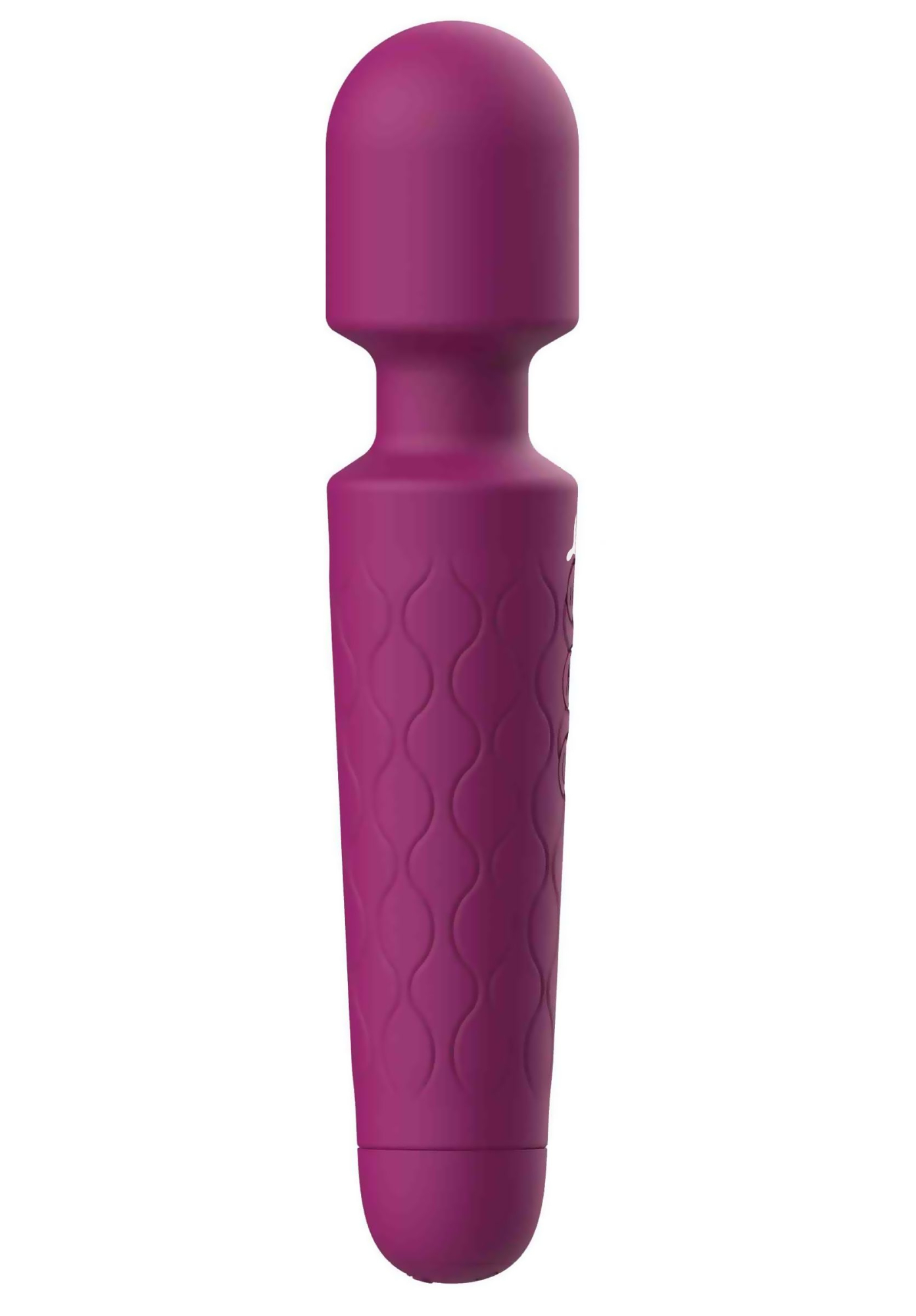Сливовый жезловый вибромассажер Dreaming Wand - 20 см.